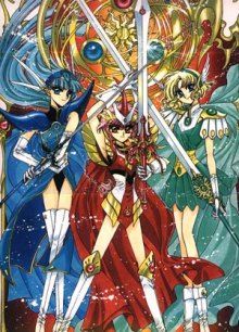 Постер к комиксу Magic Knight Rayearth / Mahou Kishi Rayearth / Магический рыцарь Раэрт