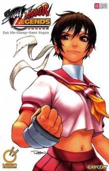 Постер к комиксу Street Fighter Legends: Sakura / Уличный боец: Легенды - Сакура